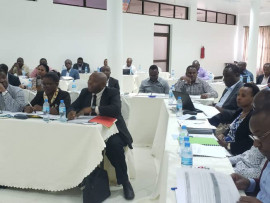  TMDA members of Workers Council attending one of the biannual  Council meetings aimed at  discussing various institutional issues. The meeting is held in Morogoro region from 3rd to 4th September 2019.