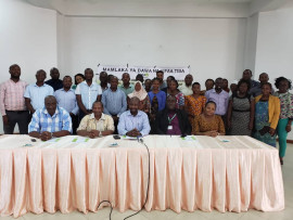  A group photo of Medical Devices and Medicines Inspectors, during a training session held at Kibaha, Pwani Region, from 30th September to 4th October, 2019.