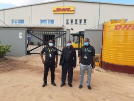  On 28th May 2020, DHL Visit.